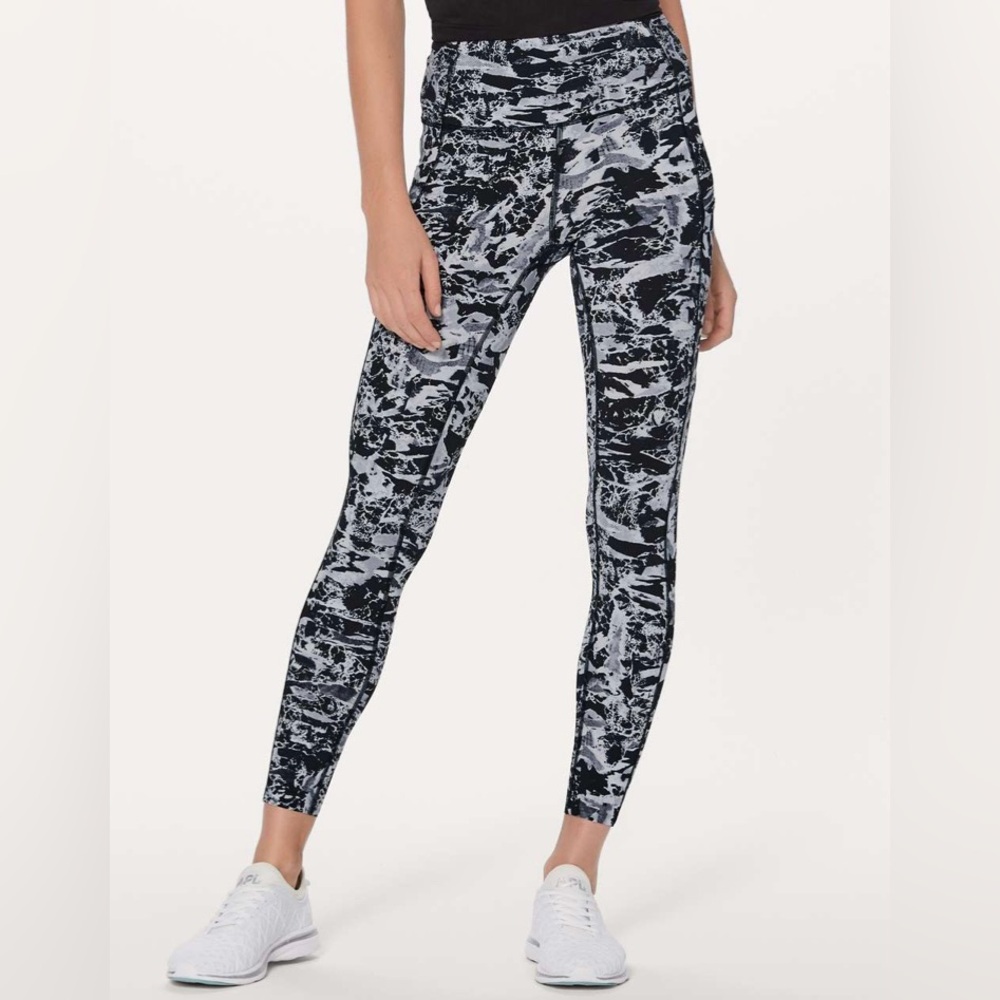 Lululemon Fast & Free 7/8 Tight II Nulux 25”Leggings Women’s Size 6